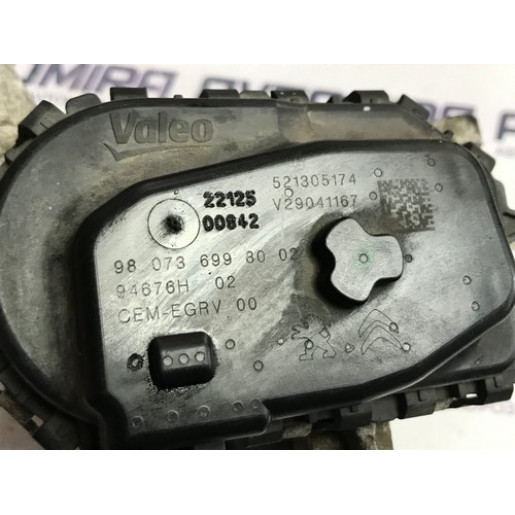 Клапан EGR Peugeot 308 1.6BlueHDI 2013-2021 980736998002
